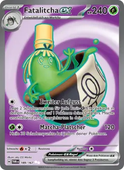 Pokémon-Karte Fatalitcha-ex 189/167