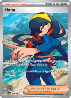 Pokémon-Karte Hana 204/167