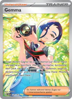 Pokémon-Karte Gemma 220/167