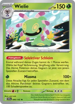 Pokémon-Karte Wielie 006/142