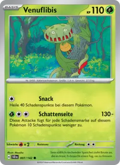 Pokémon-Karte Venuflibis 007/142