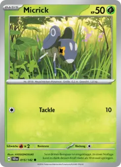 Pokémon-Karte Micrick 015/142