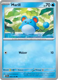 Pokémon-Karte Marill 033/142
