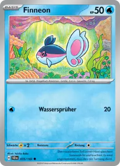 Pokémon-Karte Finneon 035/142