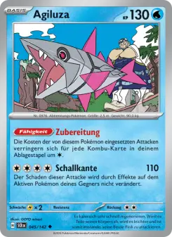 Pokémon-Karte Agiluza 045/142