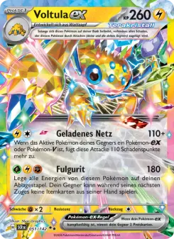 Pokémon-Karte Voltula-ex 051/142