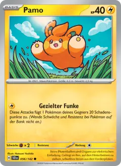 Pokémon-Karte Pamo 056/142