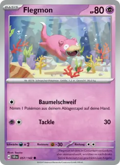 Pokémon-Karte Flegmon 057/142