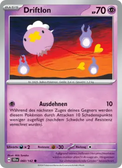 Pokémon-Karte Driftlon 060/142