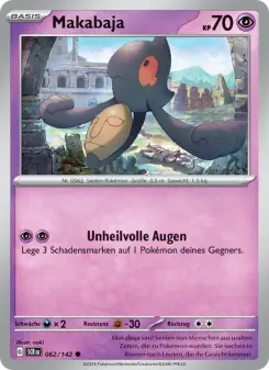 Pokémon-Karte Makabaja 062/142