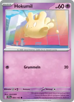 Pokémon-Karte Hokumil 064/142