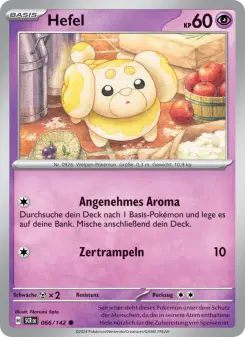Pokémon-Karte Hefel 066/142