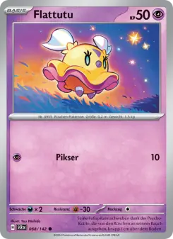 Pokémon-Karte Flattutu 068/142
