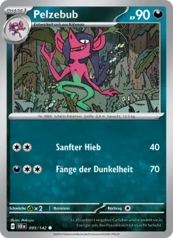 Pokémon-Karte Pelzebub 095/142