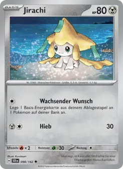 Pokémon-Karte Jirachi 098/142