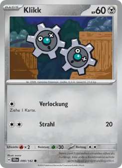 Pokémon-Karte Klikk 099/142