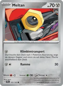Pokémon-Karte Meltan 103/142