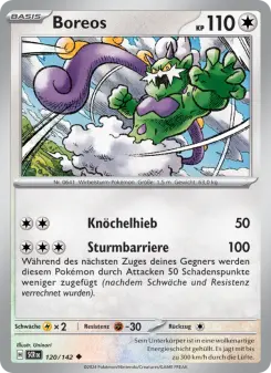 Pokémon-Karte Boreos 120/142