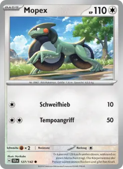Pokémon-Karte Mopex 127/142