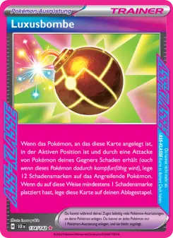 Pokémon-Karte Luxusbombe 134/142
