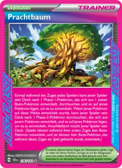 Pokémon-Karte Prachtbaum 136/142