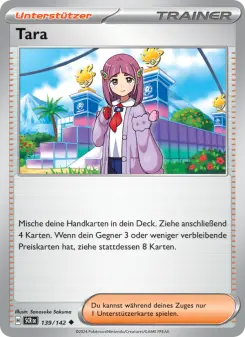 Pokémon-Karte Tara 139/142