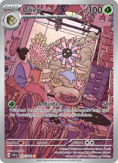 Pokémon-Karte Liliep 145/142