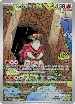 Pokémon-Karte Tortunator 146/142
