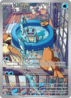 Pokémon-Karte Schiggy 148/142