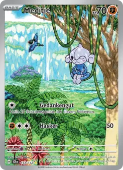 Pokémon-Karte Meditie 153/142