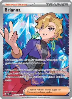Pokémon-Karte Brianna 163/142