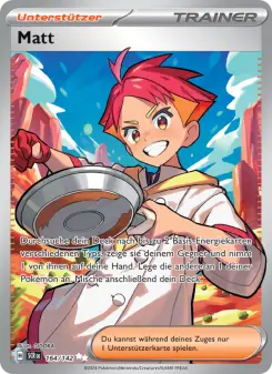 Pokémon-Karte Matt 164/142