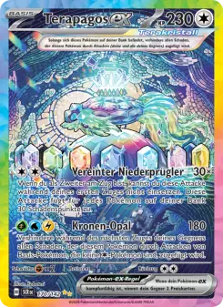 Pokémon-Karte Terapagos-ex 170/142