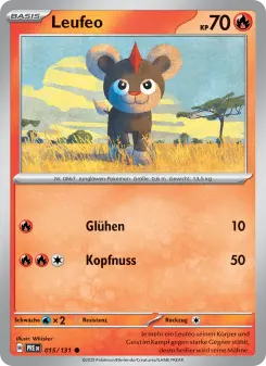 Pokémon-Karte Leufeo 015/131