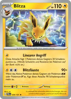Pokémon-Karte Blitza 029/131