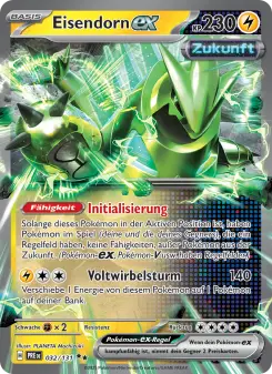 Pokémon-Karte Eisendorn-ex 032/131