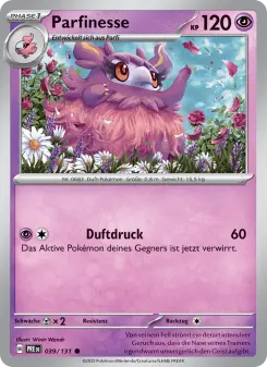 Pokémon-Karte Parfinesse 039/131