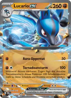 Pokémon-Karte Lucario-ex 051/131