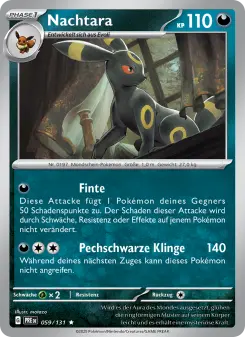 Pokémon-Karte Nachtara 059/131