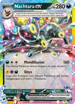 Pokémon-Karte Nachtara-ex 060/131