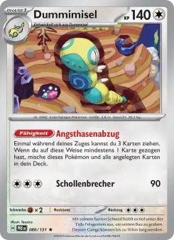 Pokémon-Karte Dummimisel 080/131