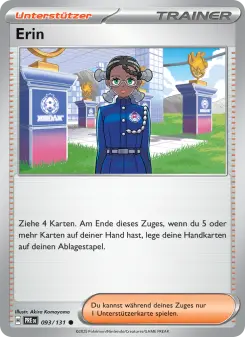 Pokémon-Karte Erin 093/131