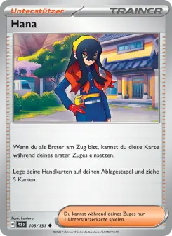 Pokémon-Karte Hana 103/131