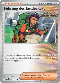 Pokémon-Karte Führung des Entdeckers 107/131