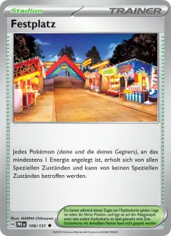 Pokémon-Karte Festplatz 108/131