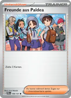 Pokémon-Karte Freunde aus Paldea 109/131