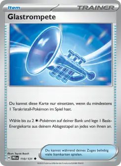 Pokémon-Karte Glastrompete 110/131