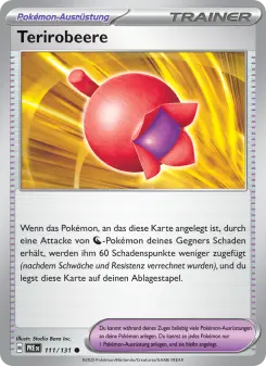 Pokémon-Karte Terirobeere 111/131