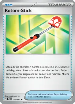 Pokémon-Karte Rotom-Stick 127/131