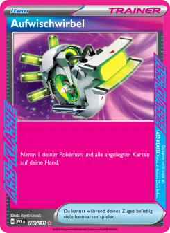 Pokémon-Karte Aufwischwirbel 128/131